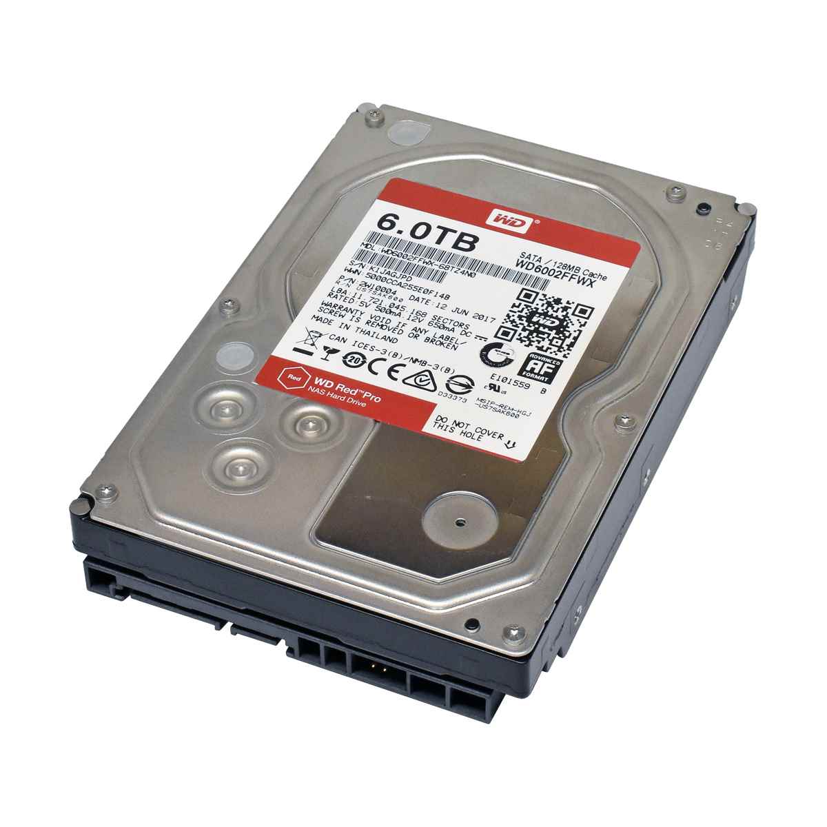 WD 6TB 3.5" SATA HDD Festplatte WD6003FFBX 7200 rpm SATA III WD 6TB 3.5" SATA HDD Festplatte WD6003FFBX 7200 rpm SATA III