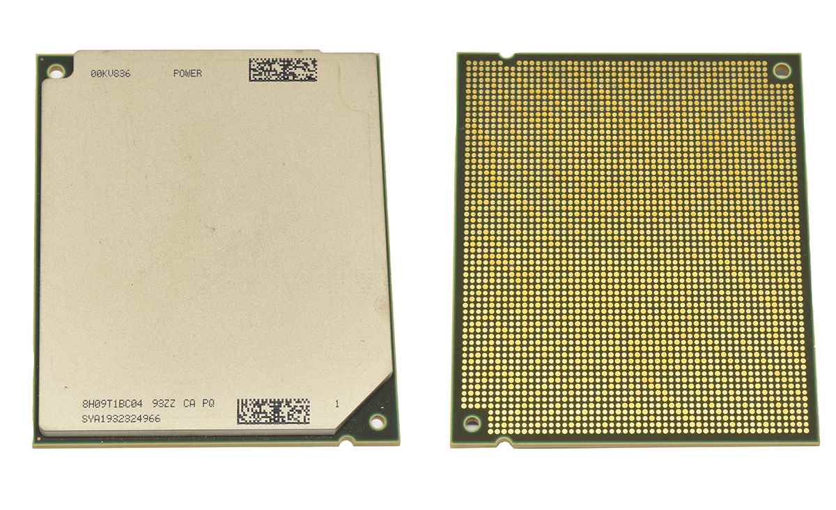 IBM Power 8 Processor 6-Core 93ZZ CA PQ 3.89GHz 00KV836 IBM Power 8 Processor 6-Core 93ZZ CA PQ 3.89GHz 00KV836