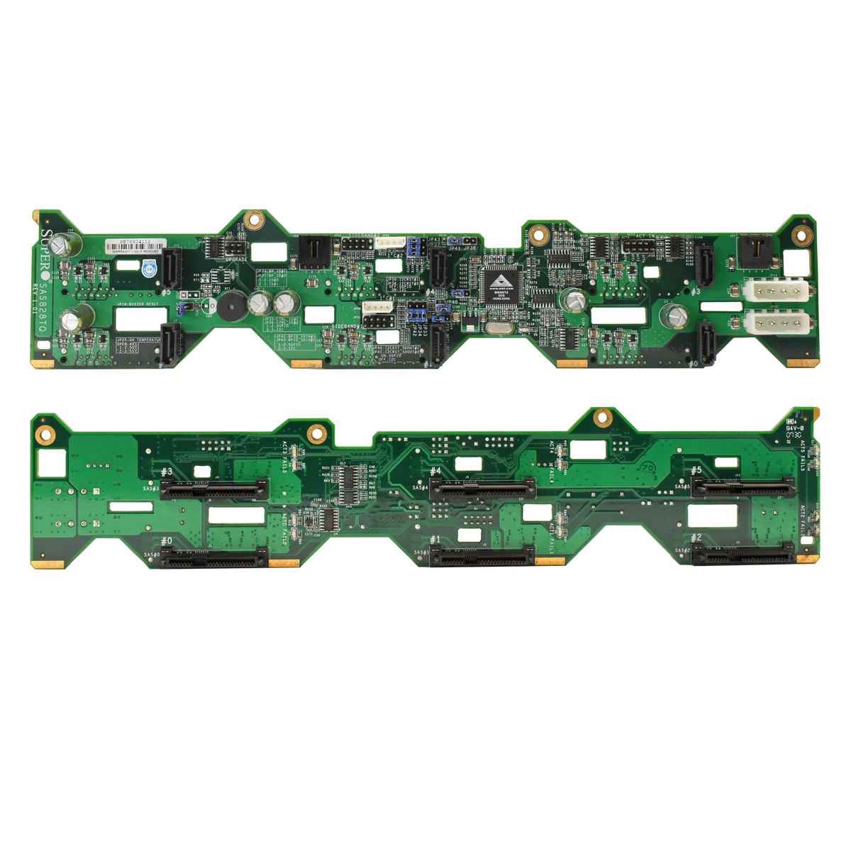 Supermicro Backplane SAS828TQ 2U 6x SAS / SATA 3,5 Zoll LFF + 6x SATA Kabel Supermicro Backplane SAS828TQ 2U 6x SAS / SATA 3,5 Zoll LFF + 6x SATA Kabel
