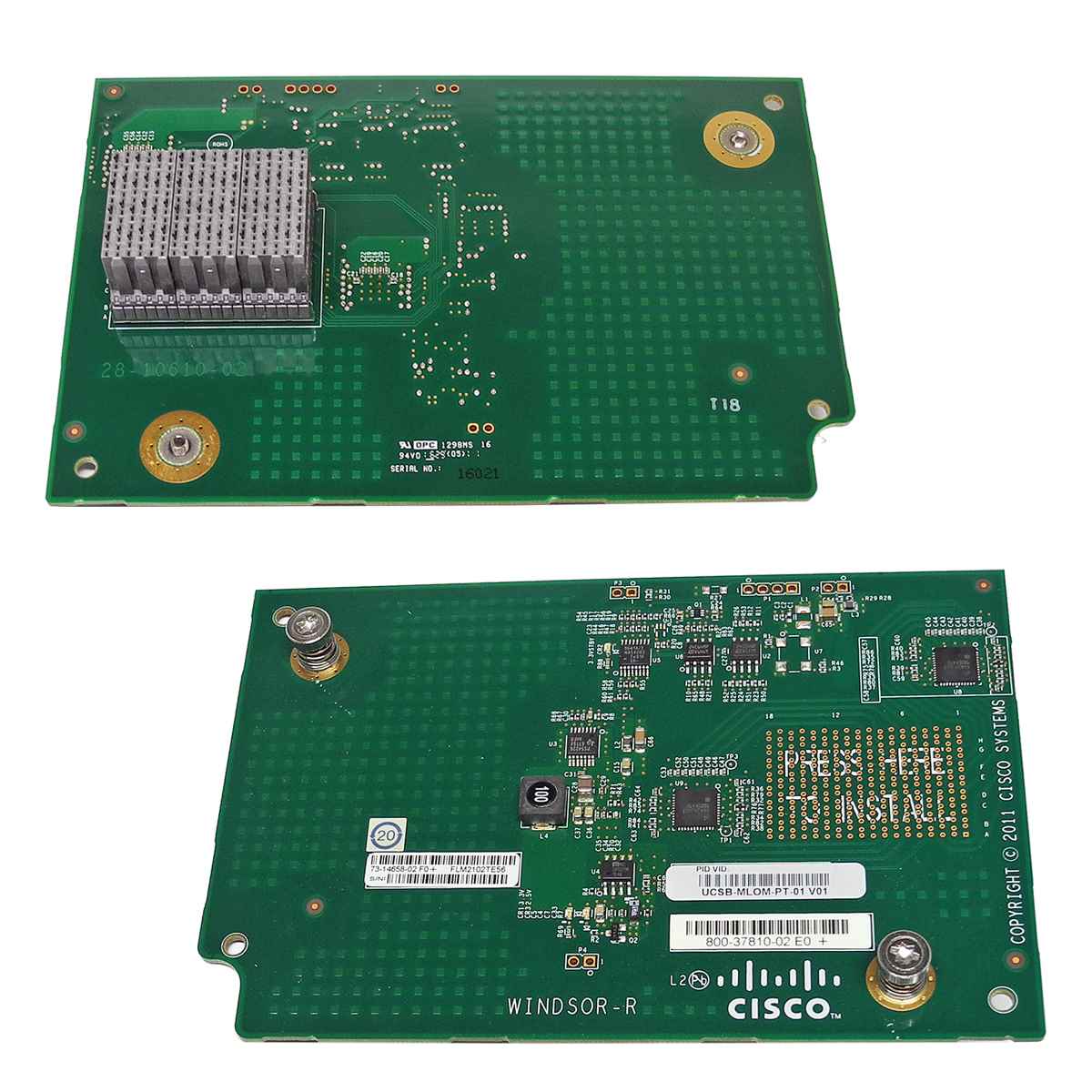 Cisco UCS Port Expander Card UCSB-MLOM-PT-01 4-Port 10GbE Mezzanine Adapter Cisco UCS Port Expander Card UCSB-MLOM-PT-01 4-Port 10GbE Mezzanine Adapter