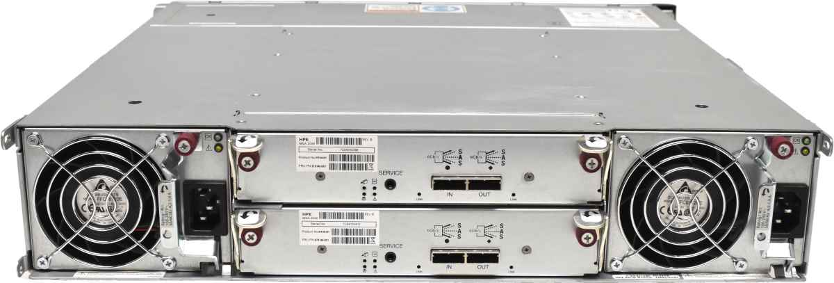 HP MSA 2050 SFF Enclosure 2x 6G x2 Controller 876146-001 24x SFF 2.5 noHDD HP MSA 2050 SFF Enclosure 2x 6G x2 Controller 876146-001 24x SFF 2.5 noHDD
