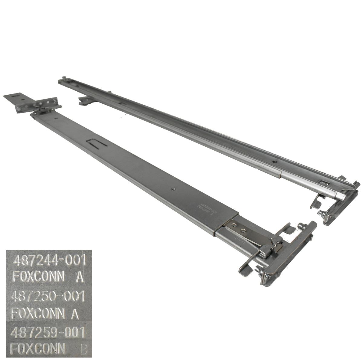 HP Rackmount Rails 487244-001 487250-001 487259-001 DL380 G6 G7; DL385 G5p G6 G7 HP Rackmount Rails 487244-001 487250-001 487259-001 DL380 G6 G7; DL385 G5p G6 G7