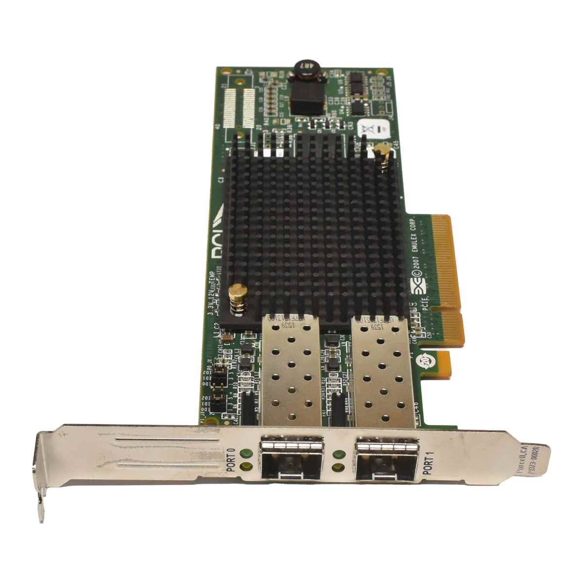 EMULEX / HP LightPulse LPE12002 8Gb/s PCIe x8 FC Server Adapter SP# 697890-001 DELL 0RXNT1 0PD89Y Emulex LPE31002 Dual-Port 16Gb/s PCIe x8 FC Host Bus Adapter FP