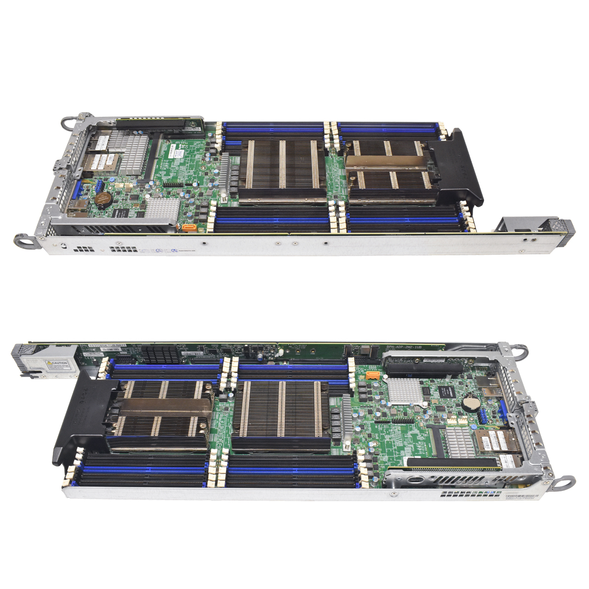 NetApp Supermicro Node Server X10DRT-B+NA011 no CPU no PC4 2x Kühler AOC-MH25G-M2S2T 25GbE
