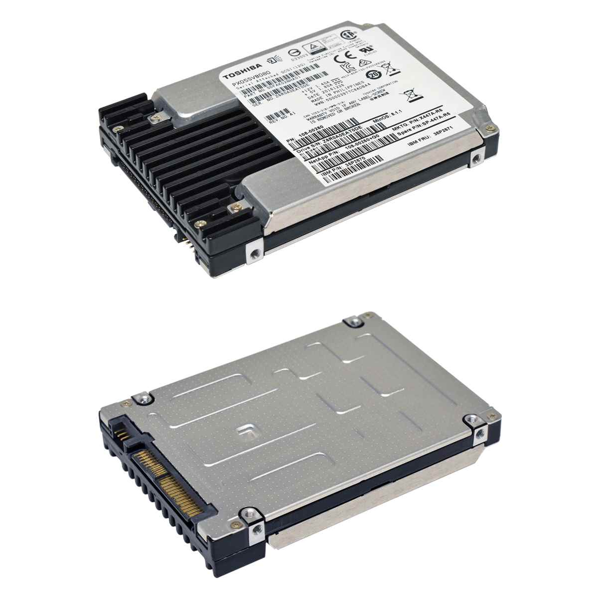 Toshiba NetApp 800GB SSD SAS 12Gb/s 2.5“ PX04SVQ080B X440A-R6 Toshiba NetApp 800GB SSD SAS 12Gb/s 2.5“ PX04SVQ080B X440A-R6