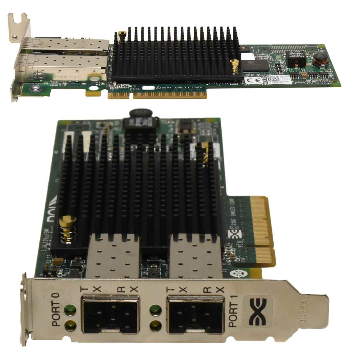 EMULEX / DELL LightPulse LPE12002 8Gb PCIe x8 FC Server Adapter 0R7WP7 R7WP7 EMULEX / DELL LightPulse LPE12002 8Gb PCIe x8 FC Server Adapter 0R7WP7 R7WP7