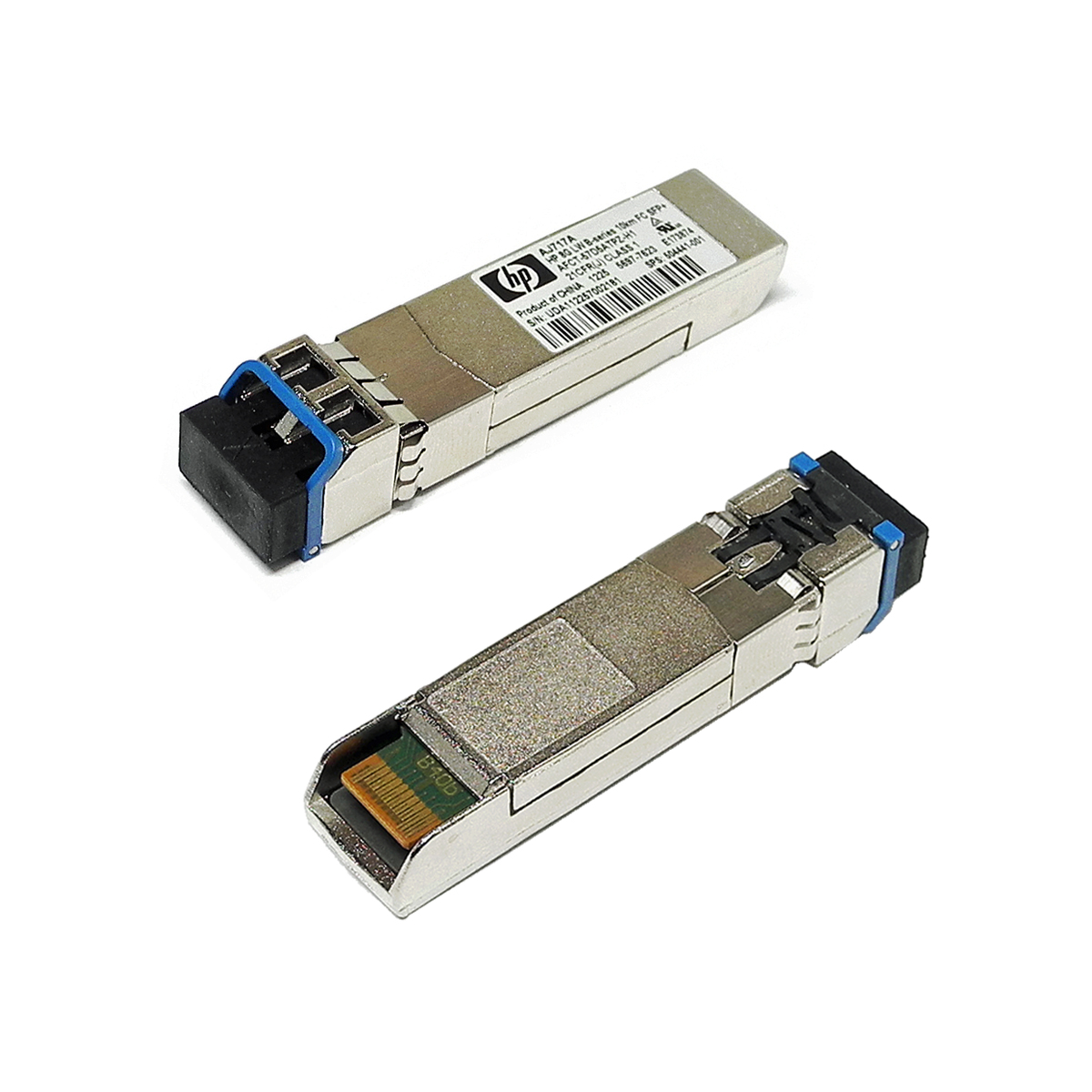HP Original AJ717A FC SFP+ 8Gb/s LW B-Series 10 km Transceivers 504441-001 neu HP Original AJ717A FC SFP+ 8Gb/s LW B-Series 10 km Transceivers 504441-001 neu