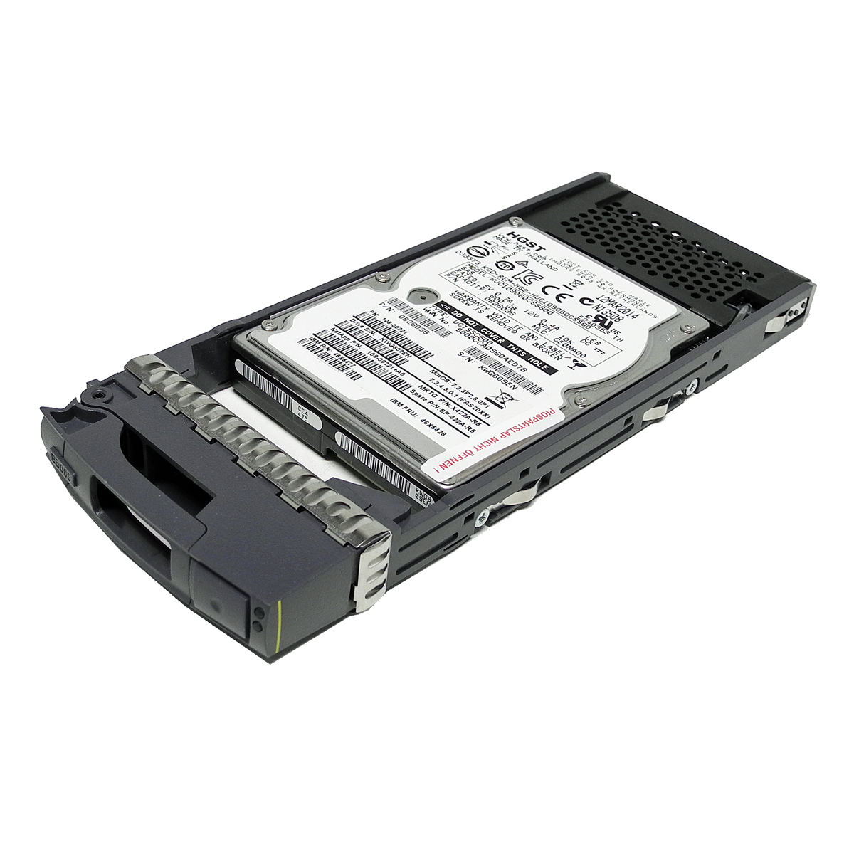 NetApp X422A-R5 600GB 2.5“ 10K 6G SAS HDD / Festplatte 108-00221+A0 +B0 +E0 +C0 mit Rahmen NetApp 600GB 2.5" 10K 6G SAS HDD Festplatte 108-00222 X423A-R6 Server Storage