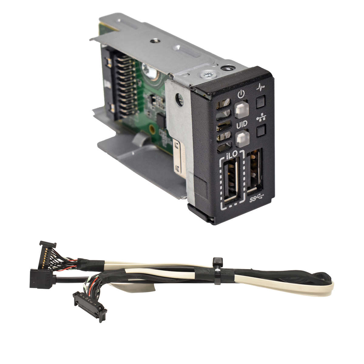 HP-ProLiant-DL360-G10-1x-ILO-1x-USB-Insight-Displa-003.jpg HP ProLiant DL360 G10 1x ILO 1x USB Insight Display incl. Kabel 869431-001