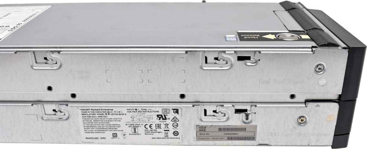 HP ProLiant WS460c Gen9 2x Intel E5-2680 V3 128GB PC4 2x SFF 2,5" NVMe + Expansion Graphics Server Blade HP ProLiant WS460c Gen9 2x Intel E5-2680 V3 128GB PC4 2x SFF 2,5" NVMe + Expansion Graphics Server Blade
