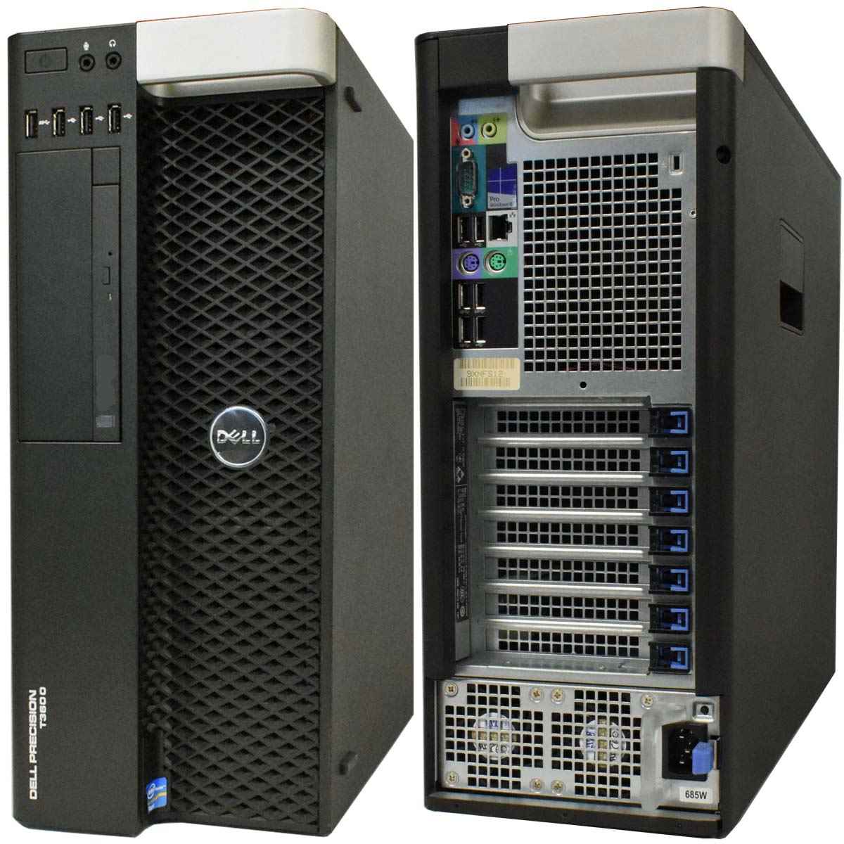 Dell Precision T3600 Tower Xeon E5-1620 3.60GHz 4C 16GB RAM Quadro 2000 H310