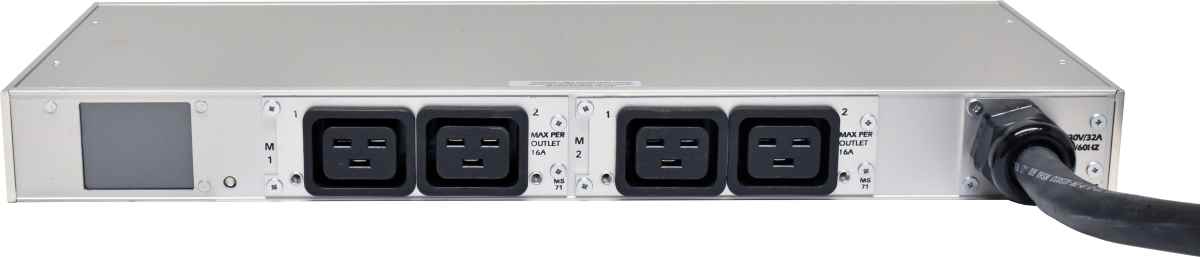 BayTech MSP101 Rack PDU Single-Phase 230V 32A 4x C19 16A BayTech MSP101 Rack PDU Single-Phase 230V 32A 4x C19 16A