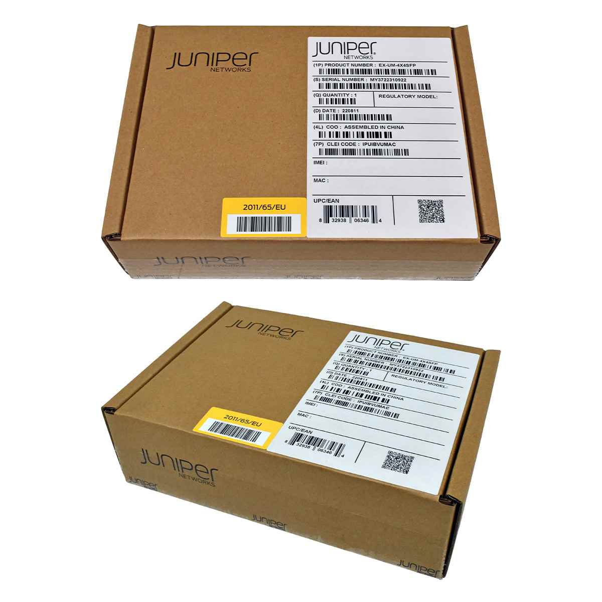 Juniper EX-UM-4X4SFP 10GE SFP+ Uplink Module for EX4300 NEW NEU Juniper EX-UM-4X4SFP 10GE SFP+ Uplink Module for EX4300 NEW NEU
