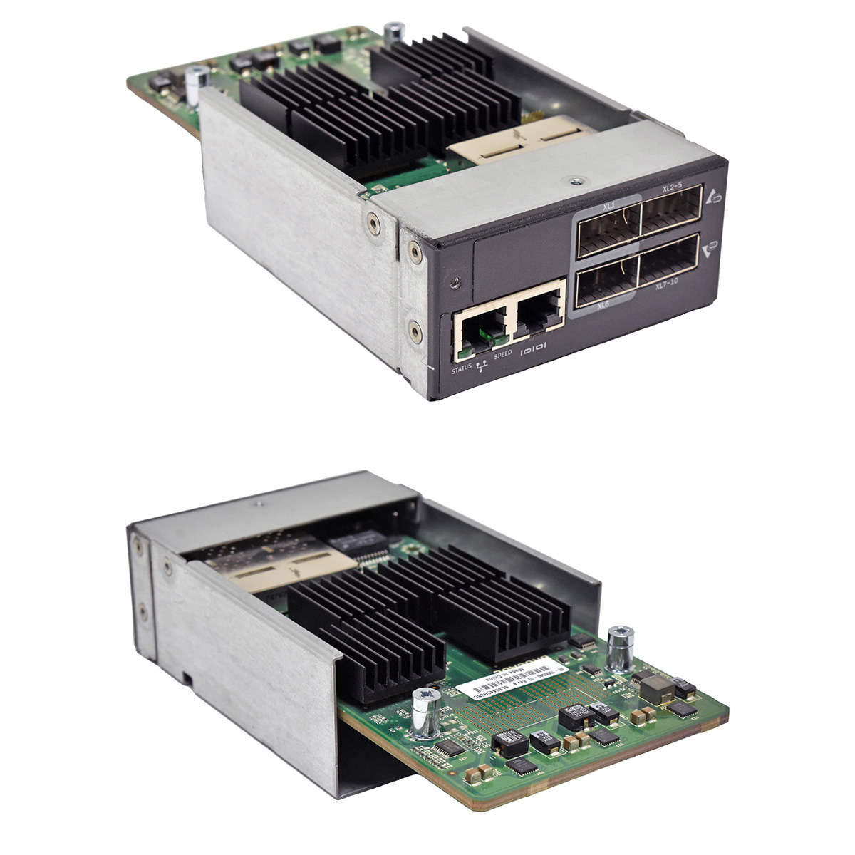 Brocade-ICX-6610-48P-40-1000540-10-4-Port-40G-QSFP-005.jpg Brocade ICX 6610-48P 40-1000540-10 4-Port 40G QSFP Uplink Module