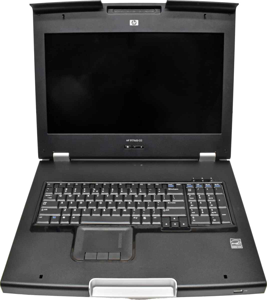 HP TFT7600 G2 1U KVM Console and Monitor 17.3" WXGA+ US Keyboard No Accessories