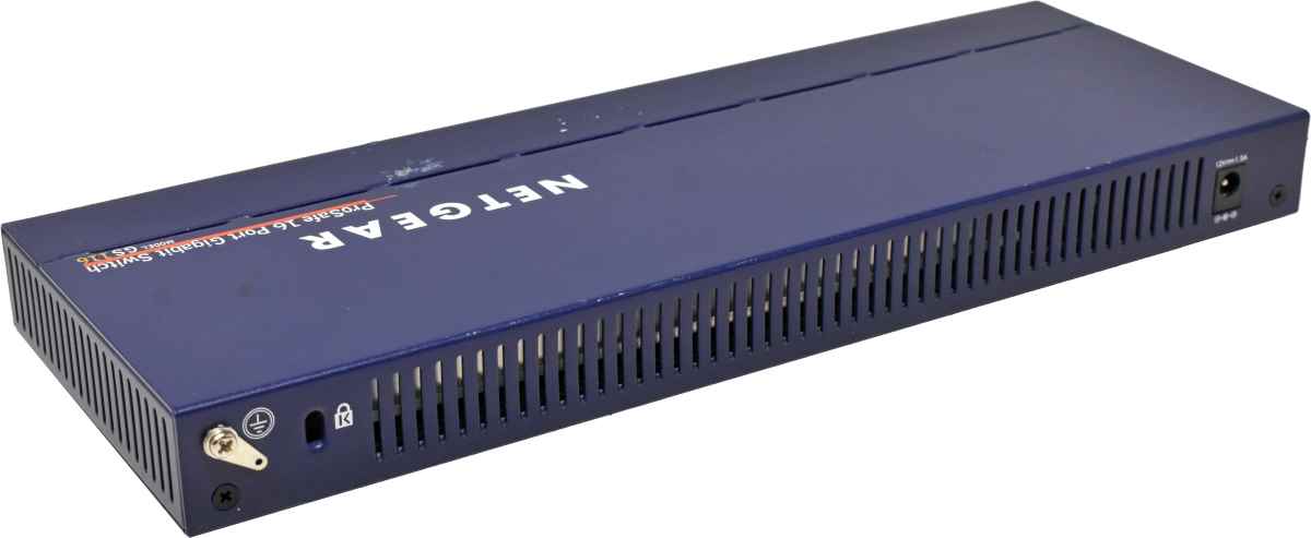 Netgear ProSafe GS116 16-Port RJ-45 GE Switch no AC Adapter