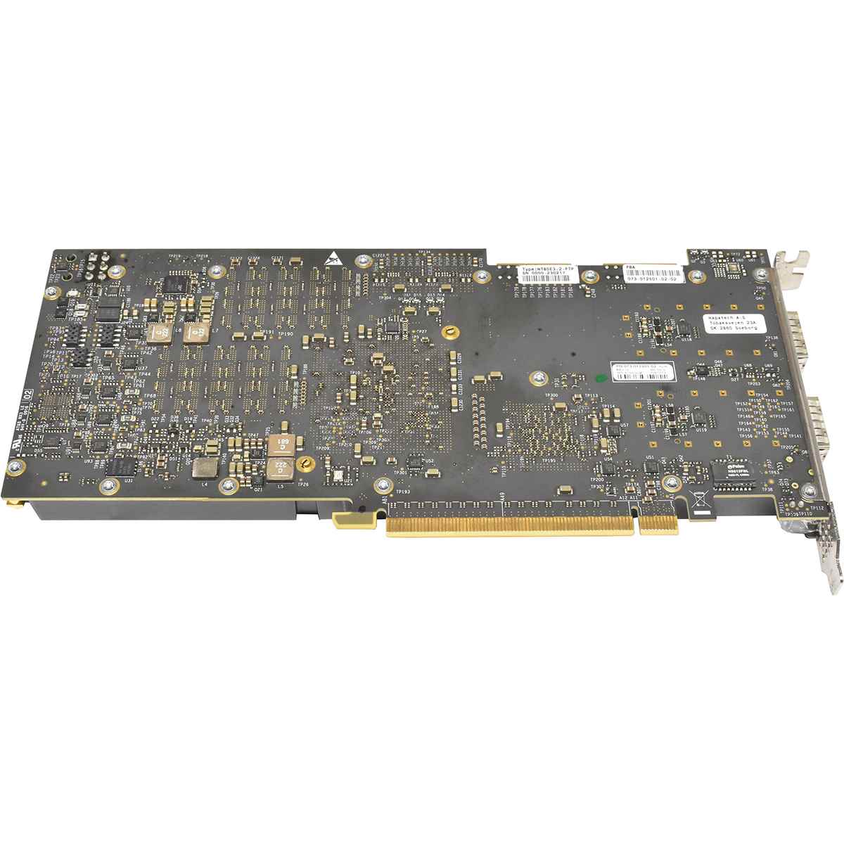NAPATECH NetScout NT80E3-2-PTP 4-Port 40GbE PCI-Express x8 Capture and Analysis Network Adapter NAPATECH NetScout NT80E3-2-PTP 4-Port 40GbE PCI-Express x8 Capture and Analysis Network Adapter