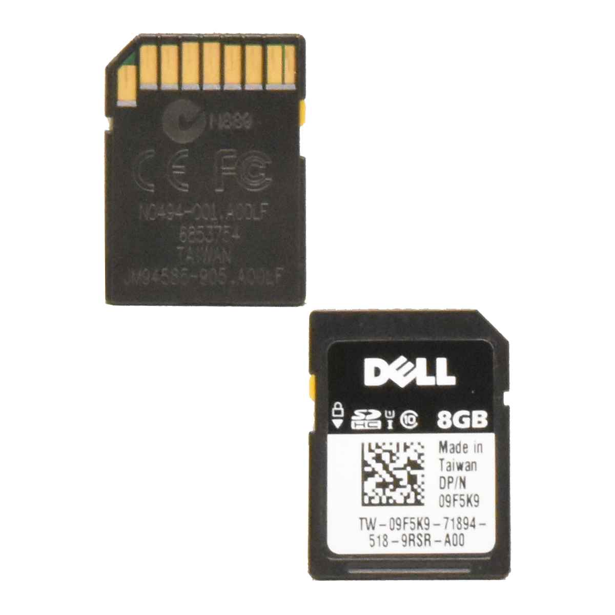 Dell iDRAC vFlash 8GB SD Card Dell PowerEdge TW-09F5K9-71894-518-9RSR-A00 9F5K9 Dell iDRAC vFlash 8GB SD Card Dell PowerEdge TW-09F5K9-71894-518-9RSR-A00 9F5K9