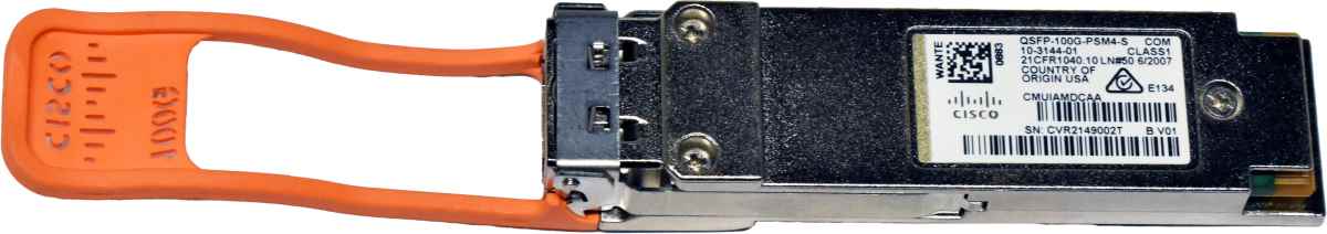 Cisco QSFP-100G-PSM4-S 10-3144-01 Transceiver Module MPO 500m over SMF