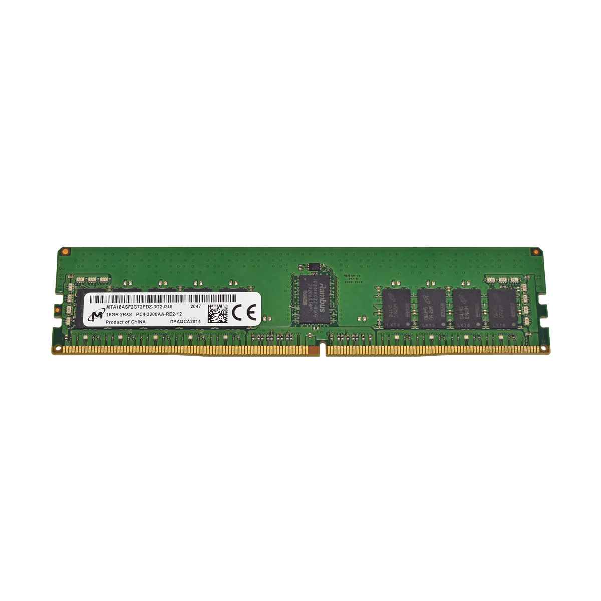 Micron 16GB 2Rx8 PC4-3200AA Server RAM ECC DDR4 MTA18ASF2G72PDZ-3G2J3UI für G431-MM0 Skhynix 16GB 2Rx8 PC4-3200AA-RE2 Server RAM ECC DDR4 HMA82GR7DJR8N-XN P03050-091