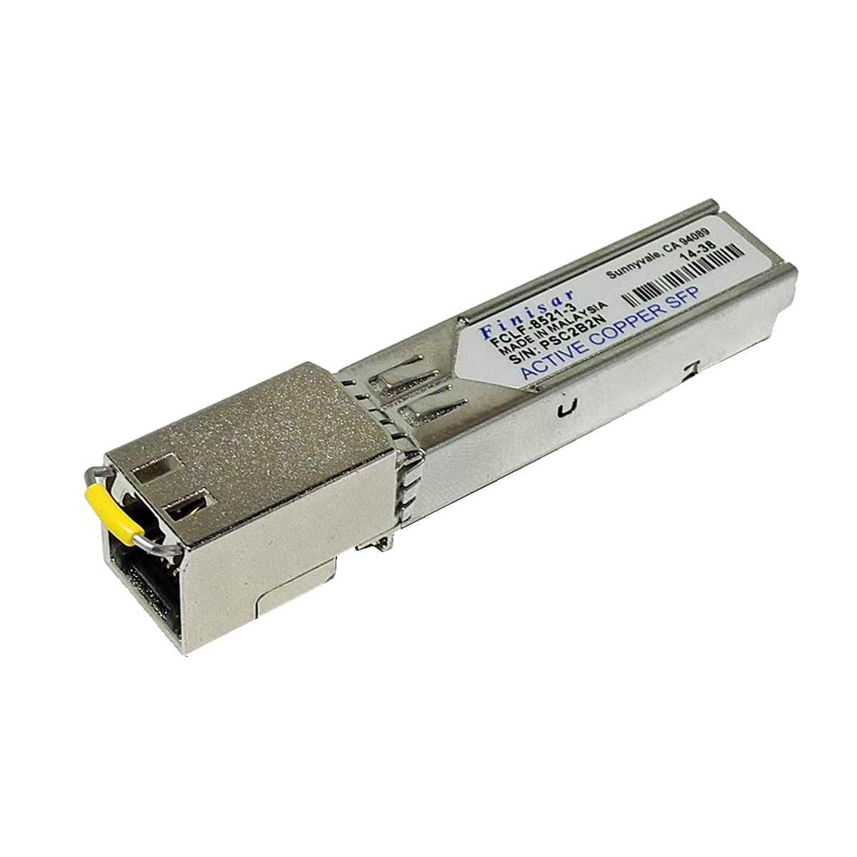 Finisar GBIC FCLF-8521-3 1000Base-T SFP 100m Transceiver Finisar FCLF8521P2BTL Active Copper SFP 1000Base-T Transceiver Module