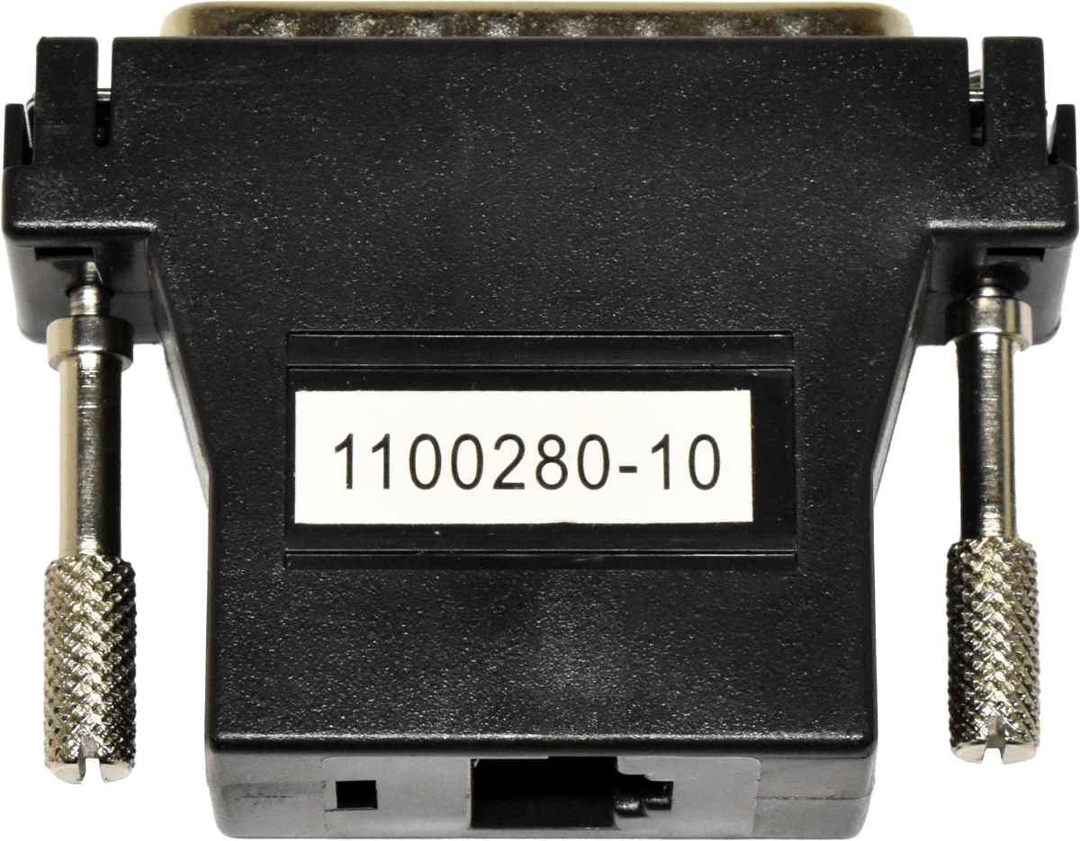 Perle IOLAN SCSC DBA0011C 04007020 1100280-10 DTE Adapter with SUN/Cisco pinout DB-25M - RJ-45F