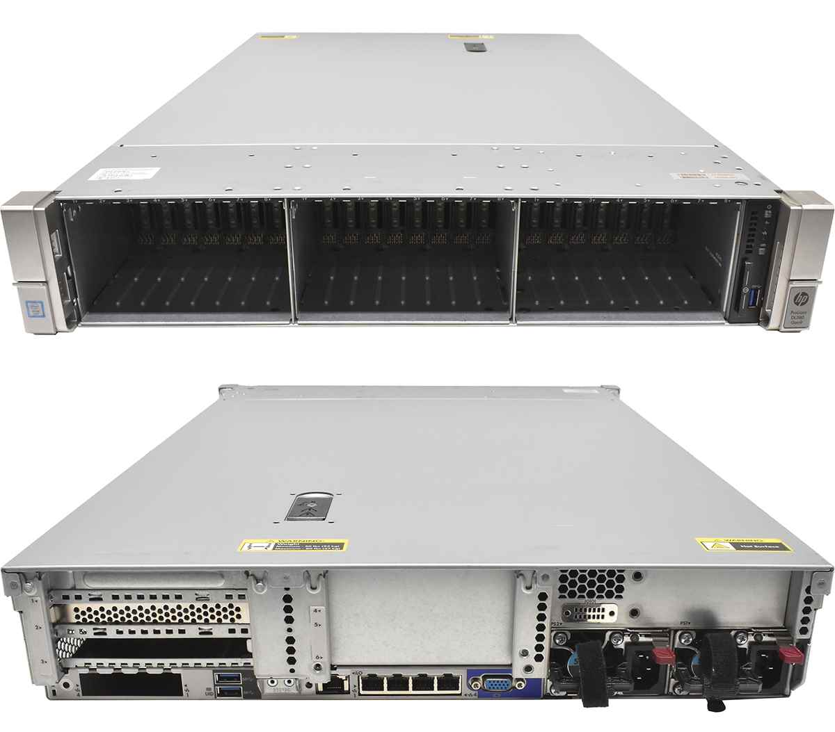 HP ProLiant DL380 Gen9 2U no CPU RAM P440ar 2x Heatsink Expander 1 Riser 24Bay 2,5 Zoll