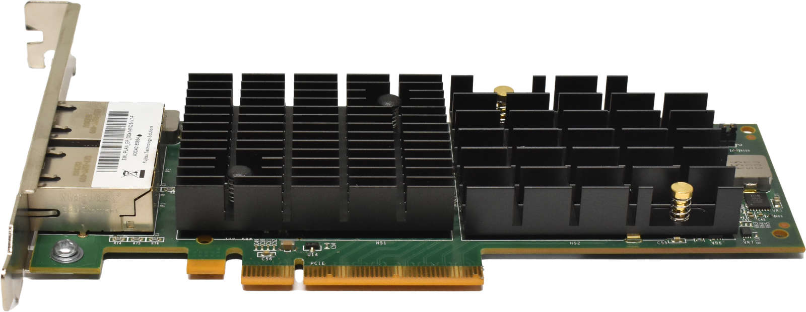 Fujitsu 10GbE Dual-Port Netzwerkadapter PCIe RJ45 A3C40185854 OCe14102B-NT-F FP