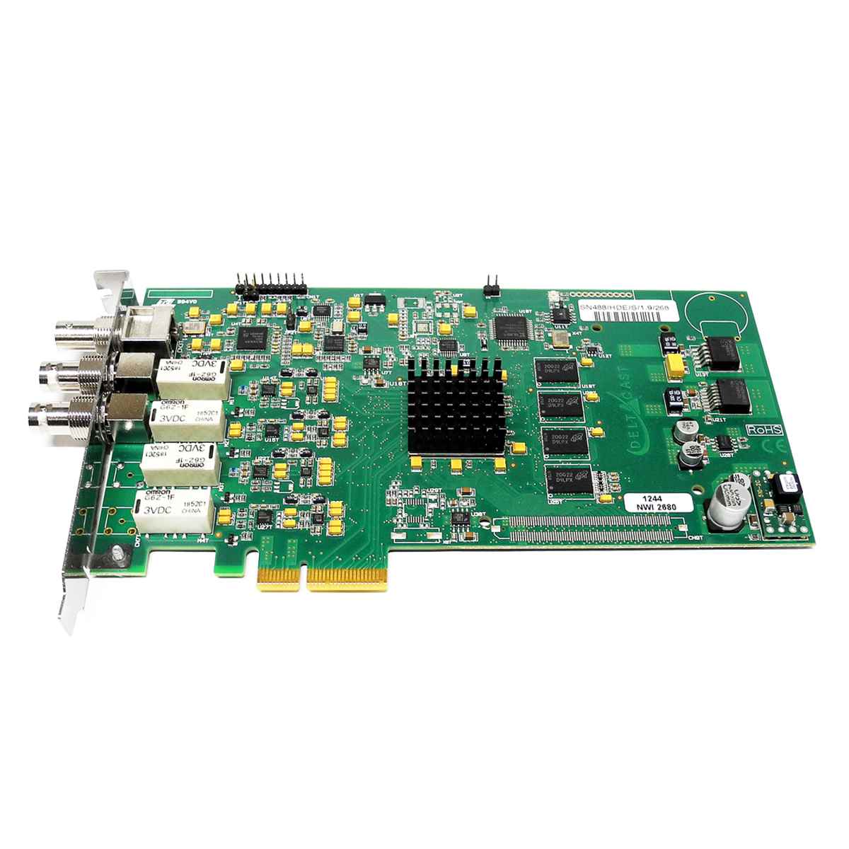 Deltacast DELTA-HD-E-Key 11 Dual Channel PCIe x4 HD-SDI Output Card Deltacast DELTA-HD-E-Key 11 Dual Channel PCIe x4 HD-SDI Output Card