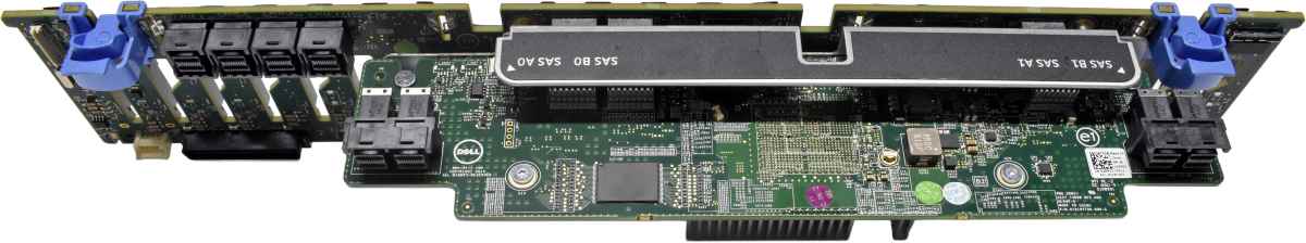 Dell 0PGP6R 02RRVJ SAS Expansion Board + Backplane 24x 2.5” für PowerEdge R730XD +SAS Cable