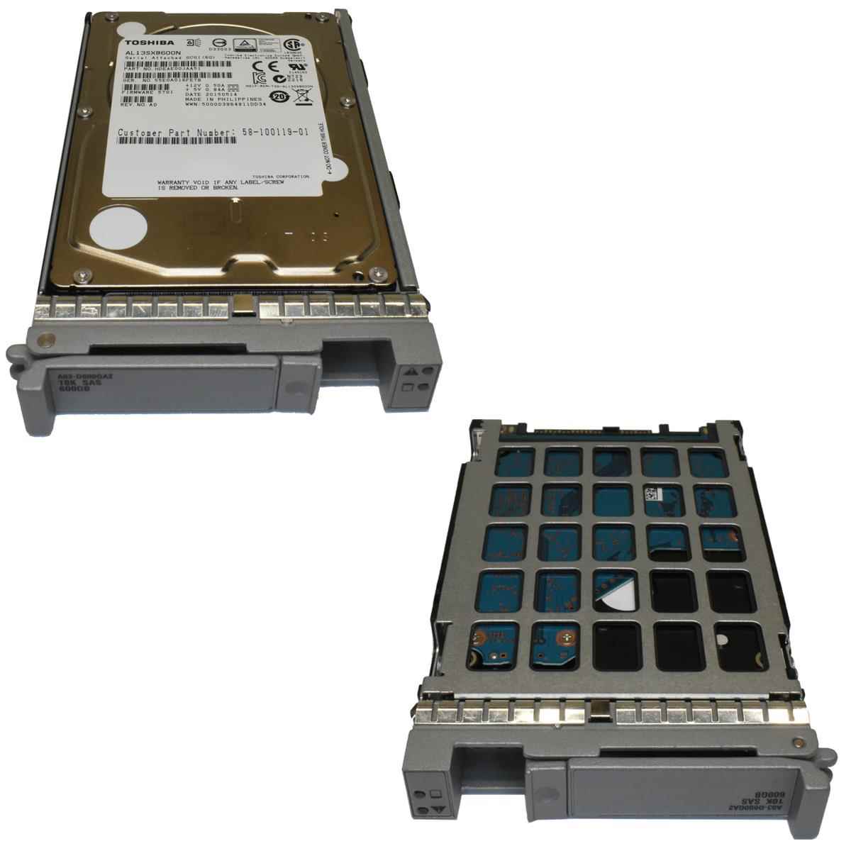 Cisco 600GB 2.5" 10K 6G SAS HDD Festplatte A03-D600GA2 UCS B200 M4, C24 M3