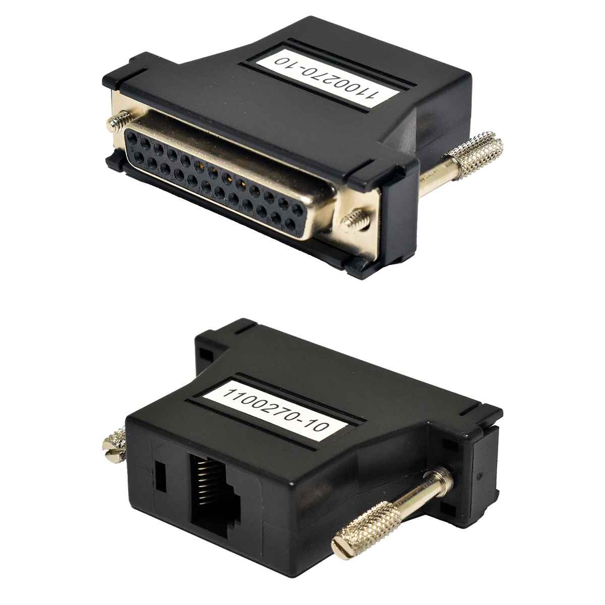 Perle IOLAN SCSC DBA0010C 04007010 1100270-10 DTE Adapter with SUN/Cisco pinout DB-25F - RJ-45F Perle IOLAN SCSC DBA0010C 04007010 1100270-10 DTE Adapter with SUN/Cisco pinout DB-25F - RJ-45F