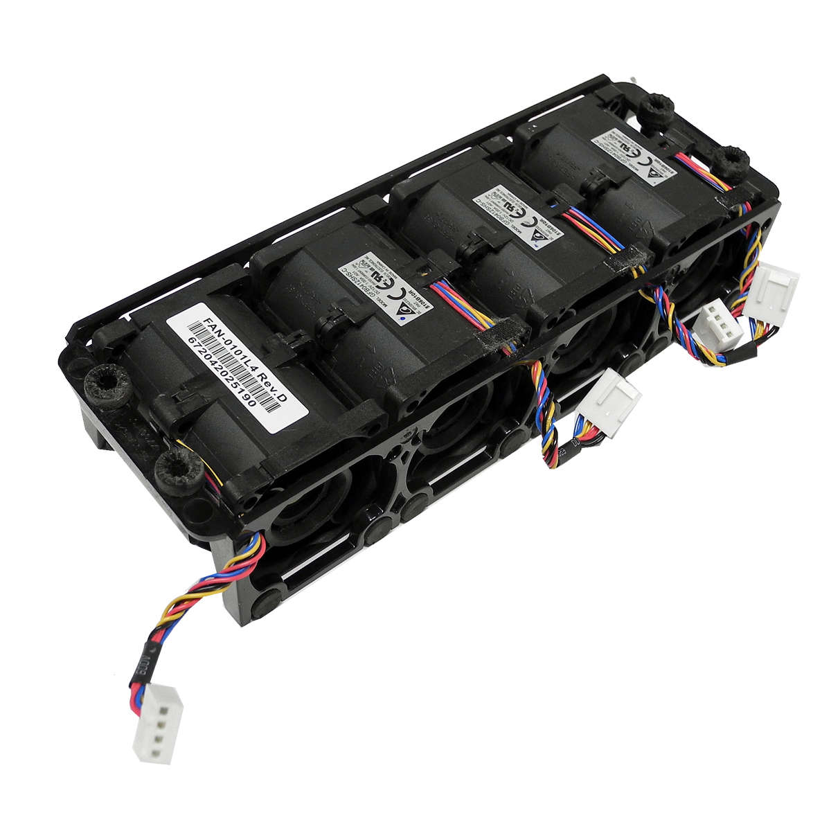 Supermicro-FAN-0101L4-4-Slot-Fan-Gehäuselüfter-Ass-001.jpg Supermicro FAN-0101L4 4-Slot Fan / Gehäuselüfter Assembly for CSE-819U Chassis