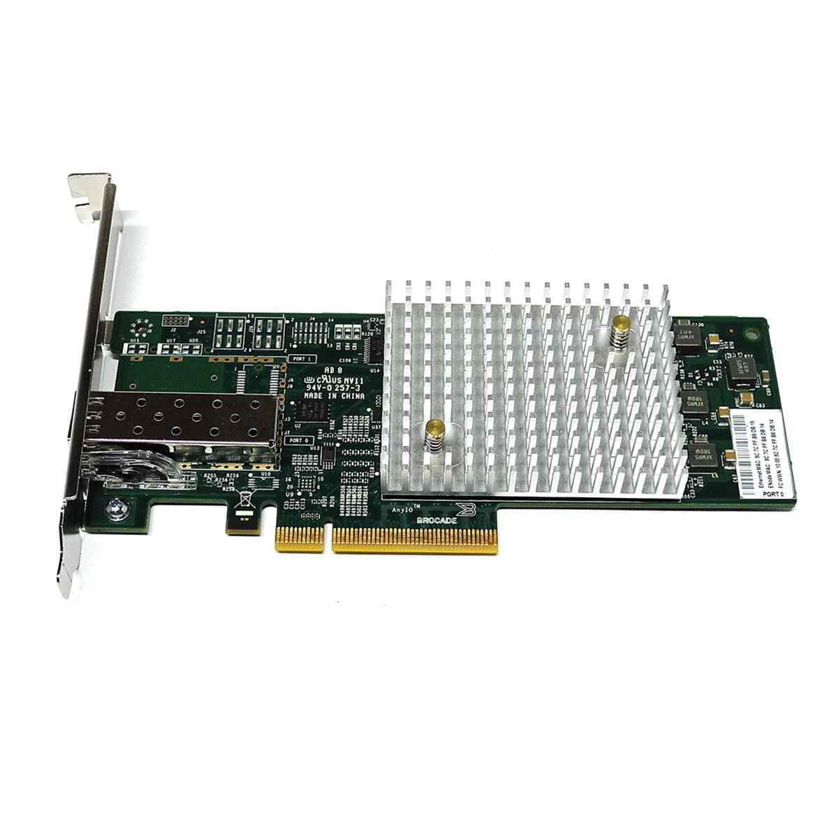 Brocade 18601 Single Port 16Gb FC SFP+ PCIe x8 Network Adapter 80-1006027-03 FP Brocade 18601 Single Port 16Gb FC SFP+ PCIe x8 Network Adapter 80-1006027-03 FP