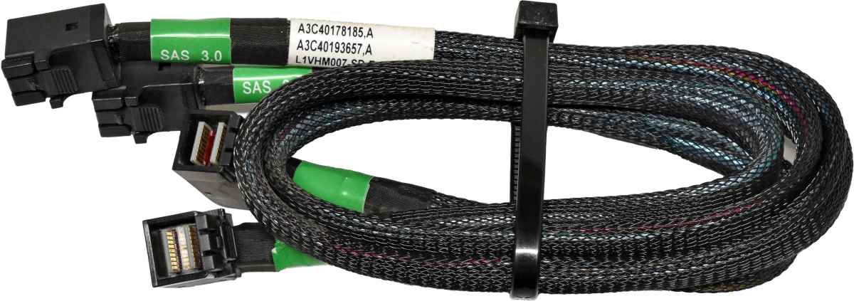 Fujitsu RAID Controller D3327-A12 GS3 A3C40176030 PCIe x8 8-Port 2x 12G Mini SAS HD SFF-8643 2x SAS Cable LP