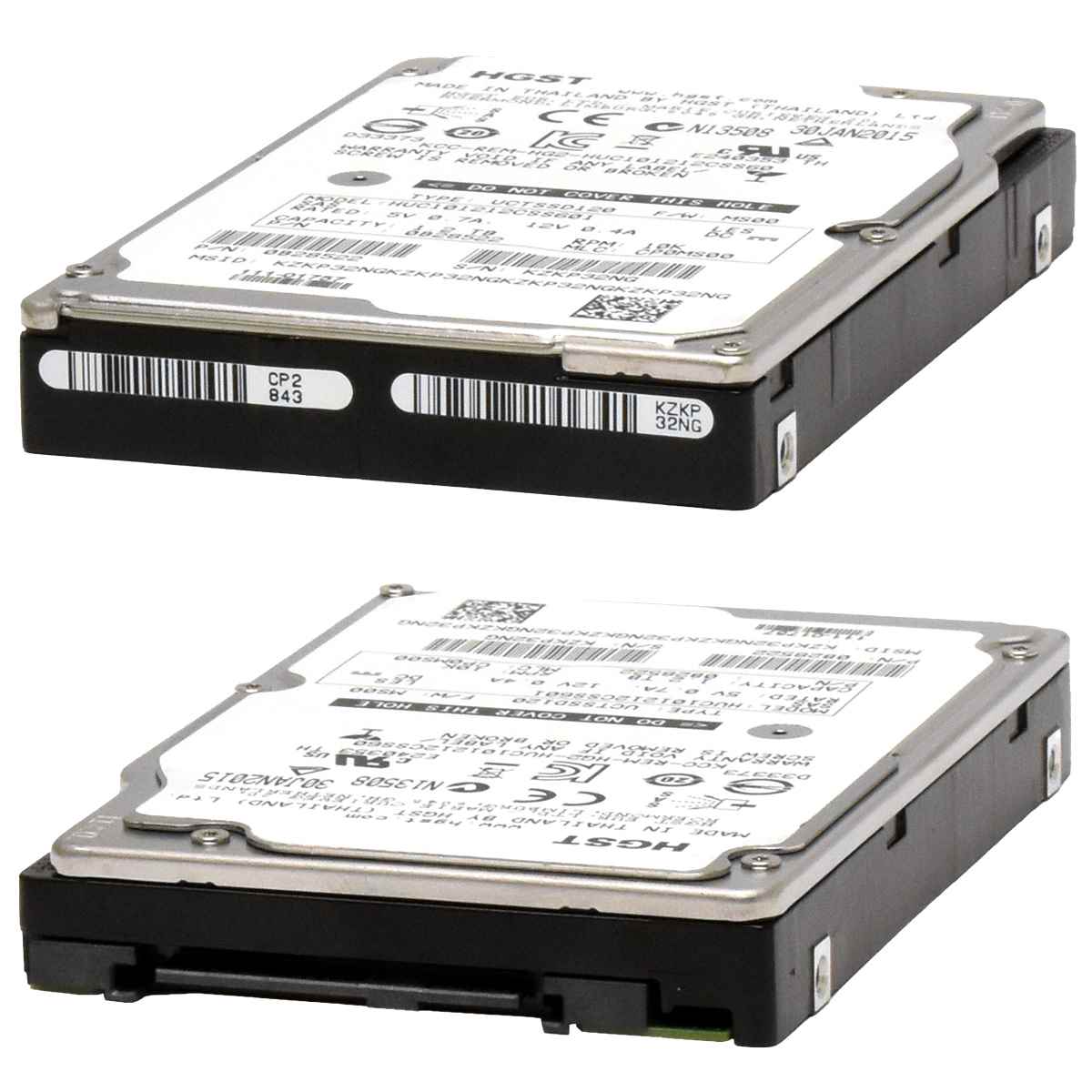 HGST 1.2TB 2.5" 10K 12G SAS HDD Festplatte HUC101812CS4204 0B31859 Server Storage