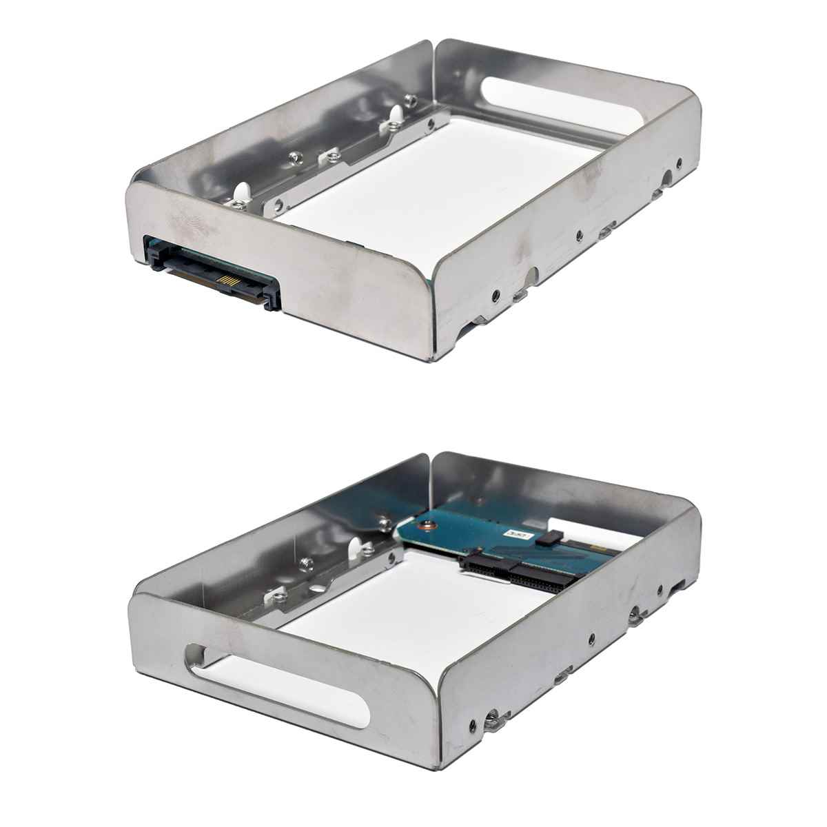 Toshiba FKU23A A5A002829010 3.5" to 2.5" SAS SSD Caddy / Adapter/ Interposer + srews Toshiba FKU23A A5A002829010 3.5" to 2.5" SAS SSD Caddy / Adapter/ Interposer + srews