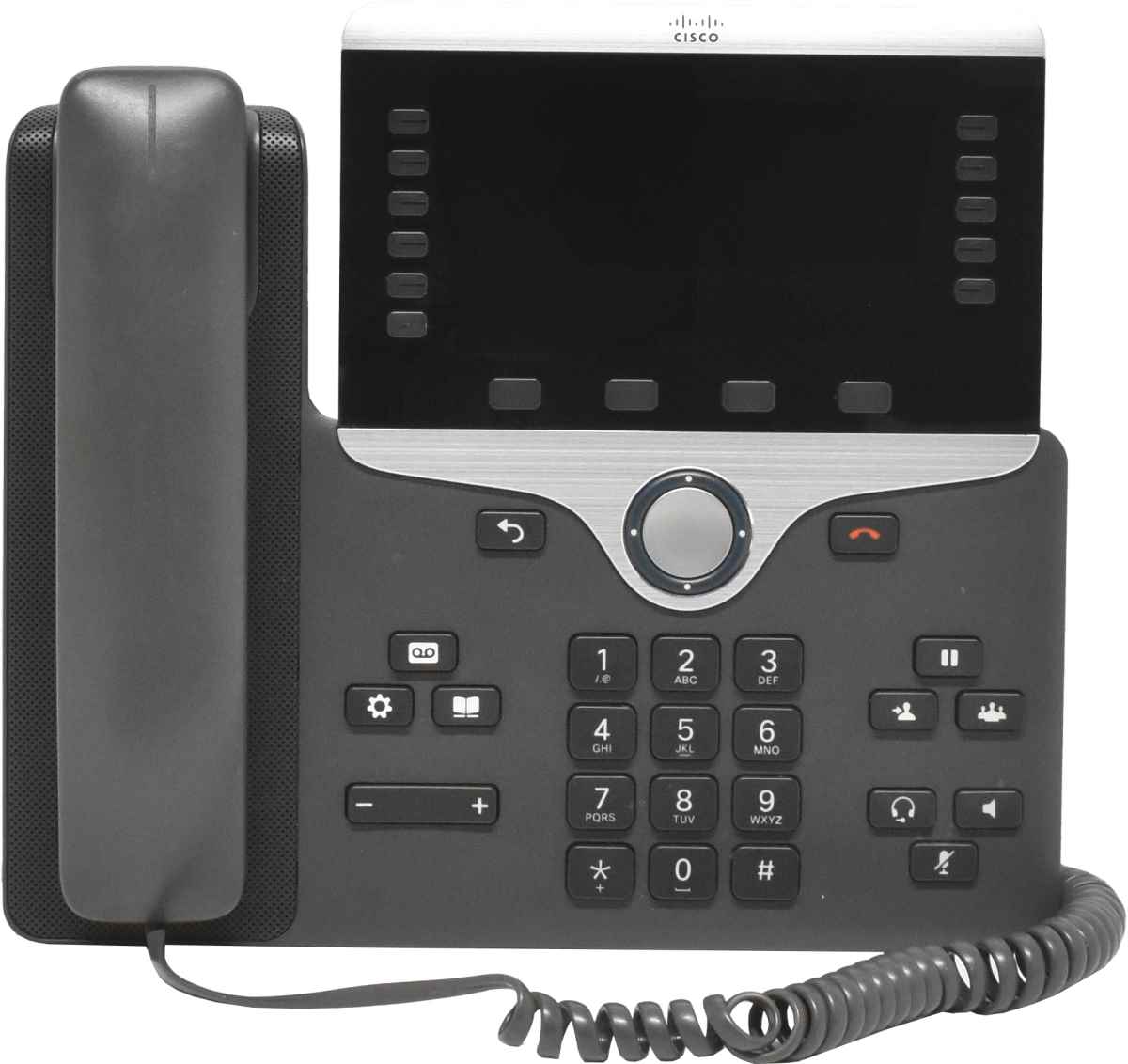 Cisco UC Phone CP-8851 IP VoIP Phone Charcoal Stand Handset CP-8851-K9 Cisco UC Phone CP-8861 IP VoIP Phone Charcoal Stand Handset CP-8861-K9
