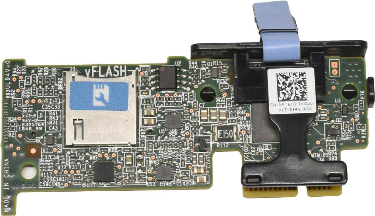 Dell 0RT6JG Dual SD 2x 32GB vFlash Card Reader Module IDSDM for R440 R540 R640 R740 R740xd