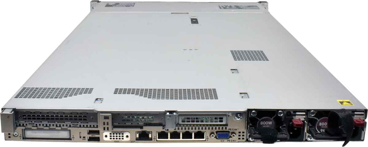 HP ProLiant DL360 G10 1U ohne CPU 2xHS Normal 0 GB RAM 4 Bay 3.5"  onboard