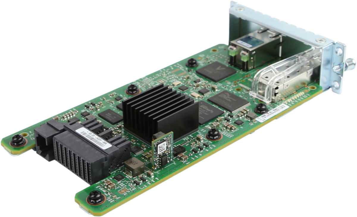 Cisco NIM-1GE-CU-SFP 73-16606-07 2-Port GE WAN Network Interface Module for 4000 Series