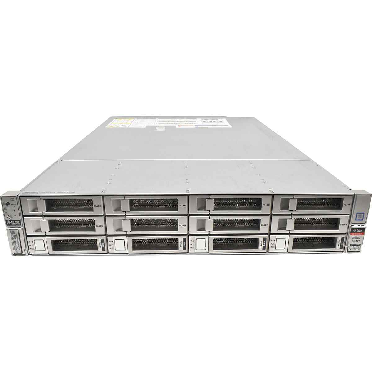 Sun Oracle X8-2M Rack Server 2x Gold 5218 128 GB RAM 12x LFF 3,5 2x 480GB M.2 4x NVMSW8