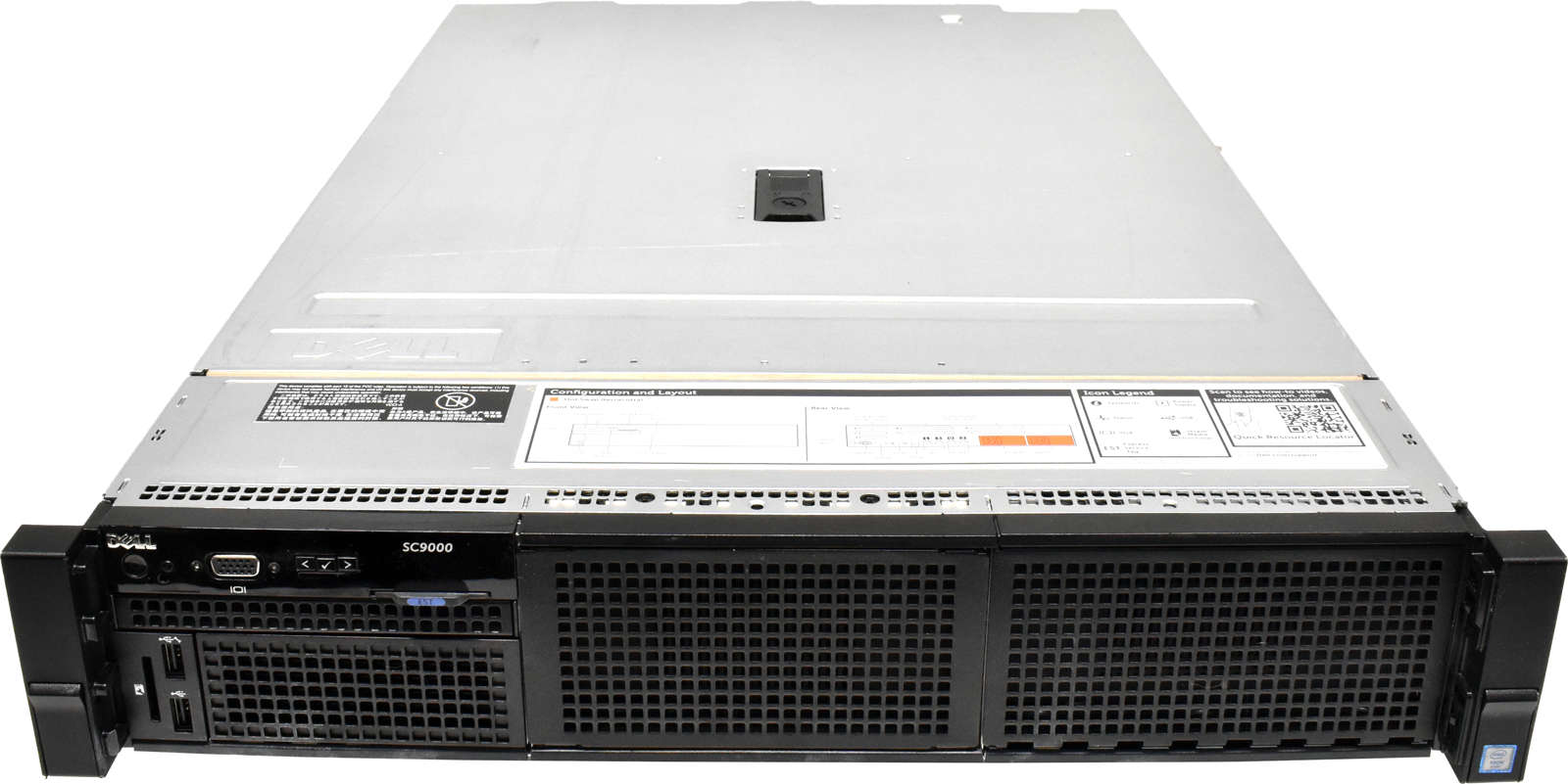 Dell EMC Storage SC9000 0CPU 0RAM 0HDD X540 I350 2x10GbE 2x 1GbE