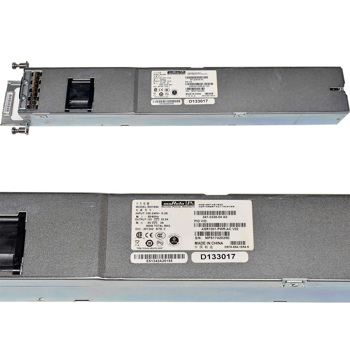 Cisco-400W-Power-Supply-ASR1001-PWR-AC-341-0338-04-006.jpg Cisco 400W Power Supply ASR1001-PWR-AC 341-0338-04