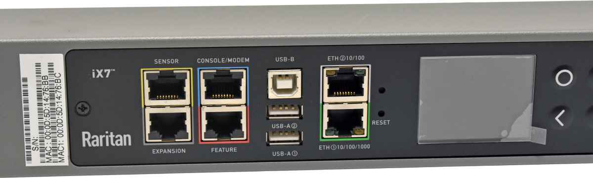 Raritan PX3-1486-M5K9 Power Distribution Unit PDU 3.8kVA 16A 24x C13 +Rack Ears