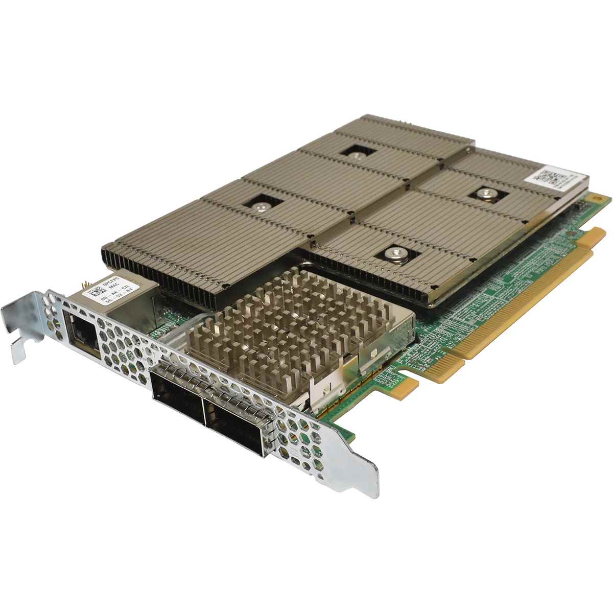 Dell DSC2-100G Dual-Port QSFP28 100G PCIe 4.0 x16 für PowerEdge R650 / R750 0PCFPC NEU Dell DSC2-100G Dual-Port QSFP28 100G PCIe 4.0 x16 für PowerEdge R650 / R750 0PCFPC NEU