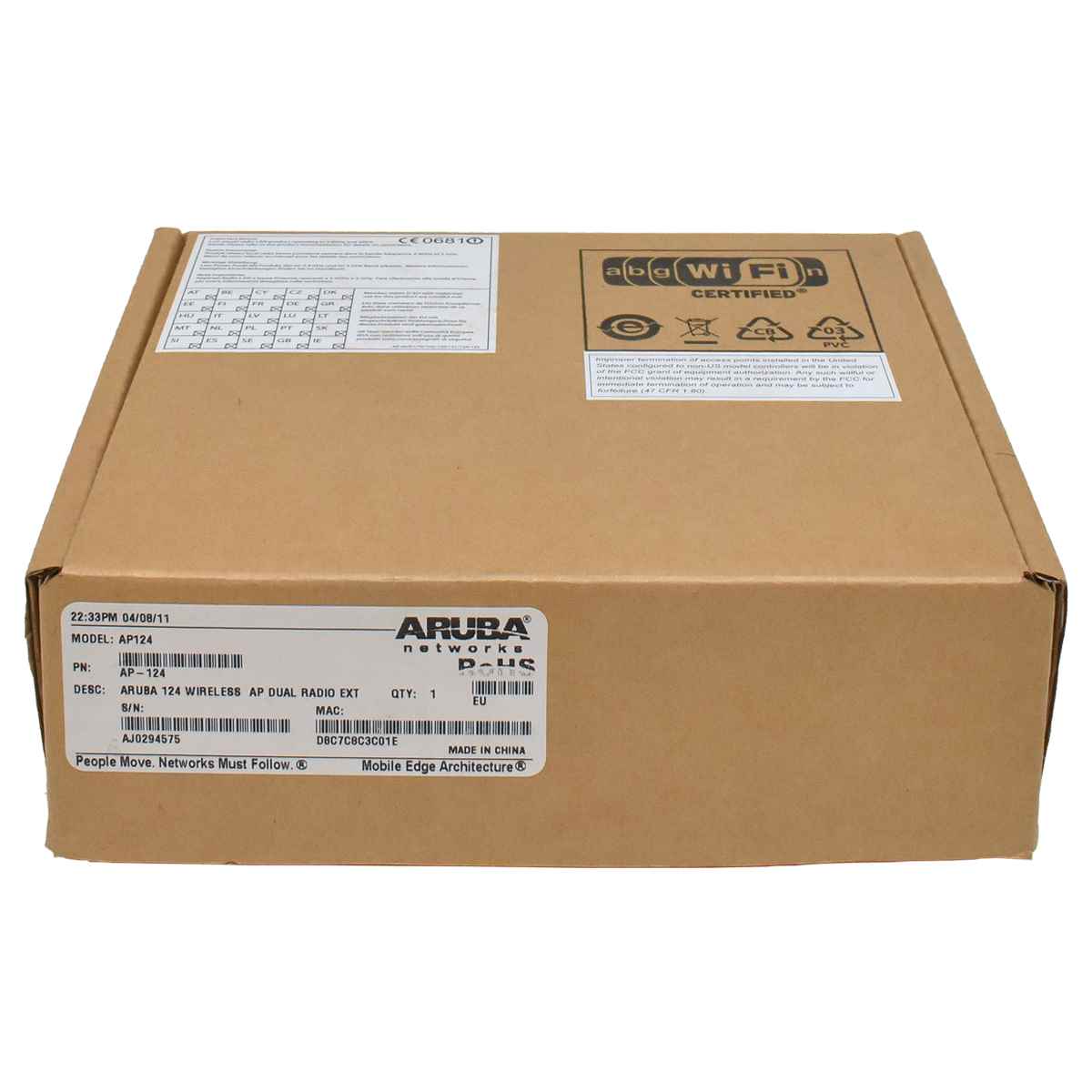 Aruba AP-124 Dual WLAN Access Point Q9DAP124125SDR 4675A-AP124125SDR !!Neu, in geöffneter orig. Verpackung!! Aruba AP-124 Dual WLAN Access Point Q9DAP124125SDR 4675A-AP124125SDR !!Neu, in geöffneter orig. Verpackung!!