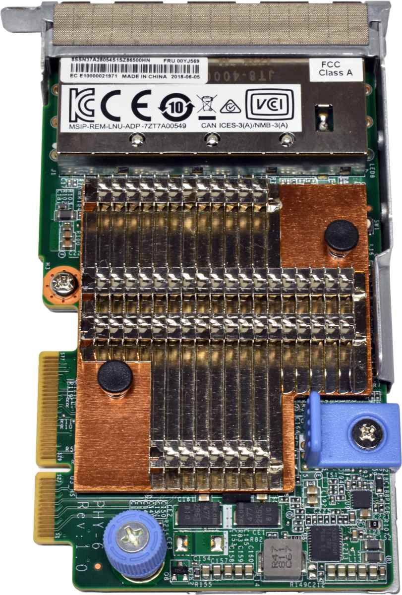 Lenovo X722-T4 Netzwerkkarte Intel 10Gb 4-Port RJ45 LOM 7ZT7A00549 00YJ569 Lenovo X722-T4 Netzwerkkarte Intel 10Gb 4-Port RJ45 LOM 7ZT7A00549 00YJ569