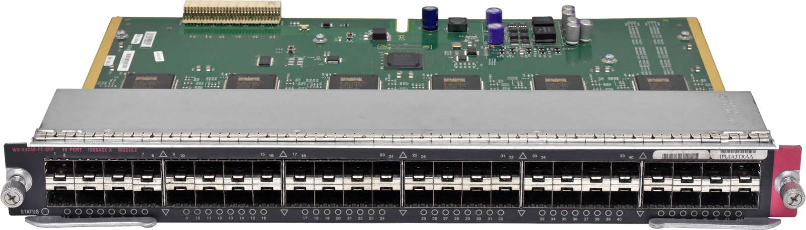Cisco-Catalyst-4500-Series-Line-Card-WS-X4248-FE-S-001.jpg Cisco Catalyst 4500 Series Line Card WS-X4248-FE-SFP 48-Port 100 Mbps SFP