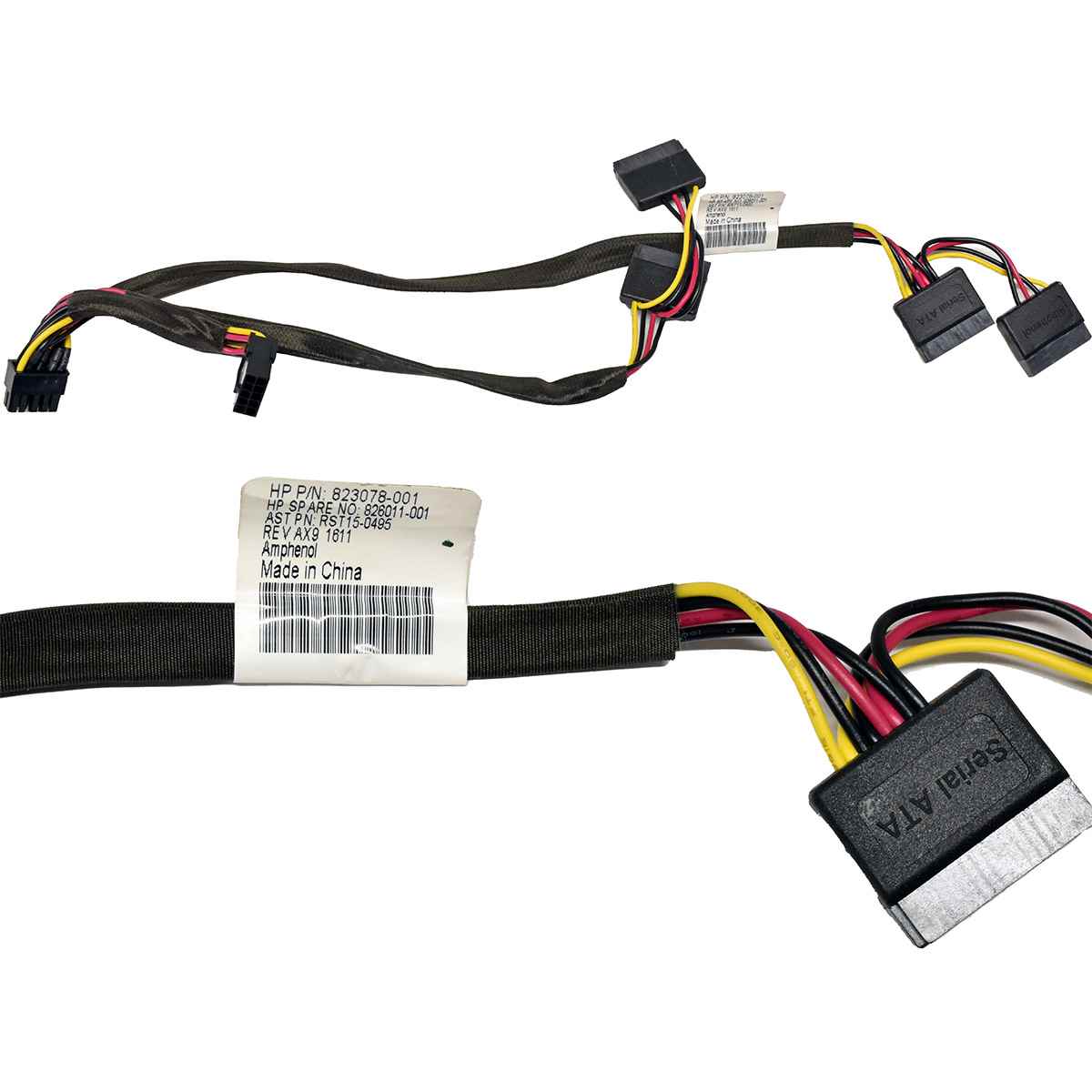 HP DL360 G9 Internal Drive Cage Power Cable 823078-001 826011-001 HP DL360 G9 Internal Drive Cage Power Cable 823078-001 826011-001